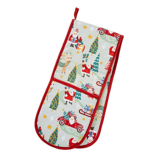 Tis The Season Recycled Cotton Double Oven Glove