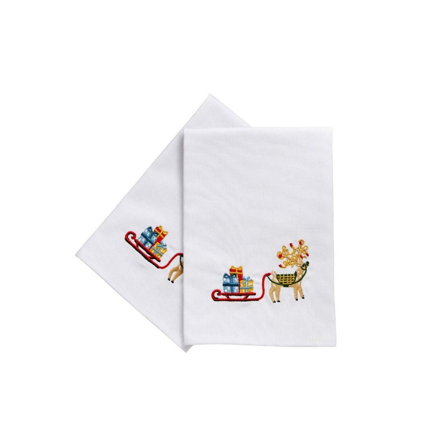 Tis The Season Embroidered Christmas Napkins (2 Pack)