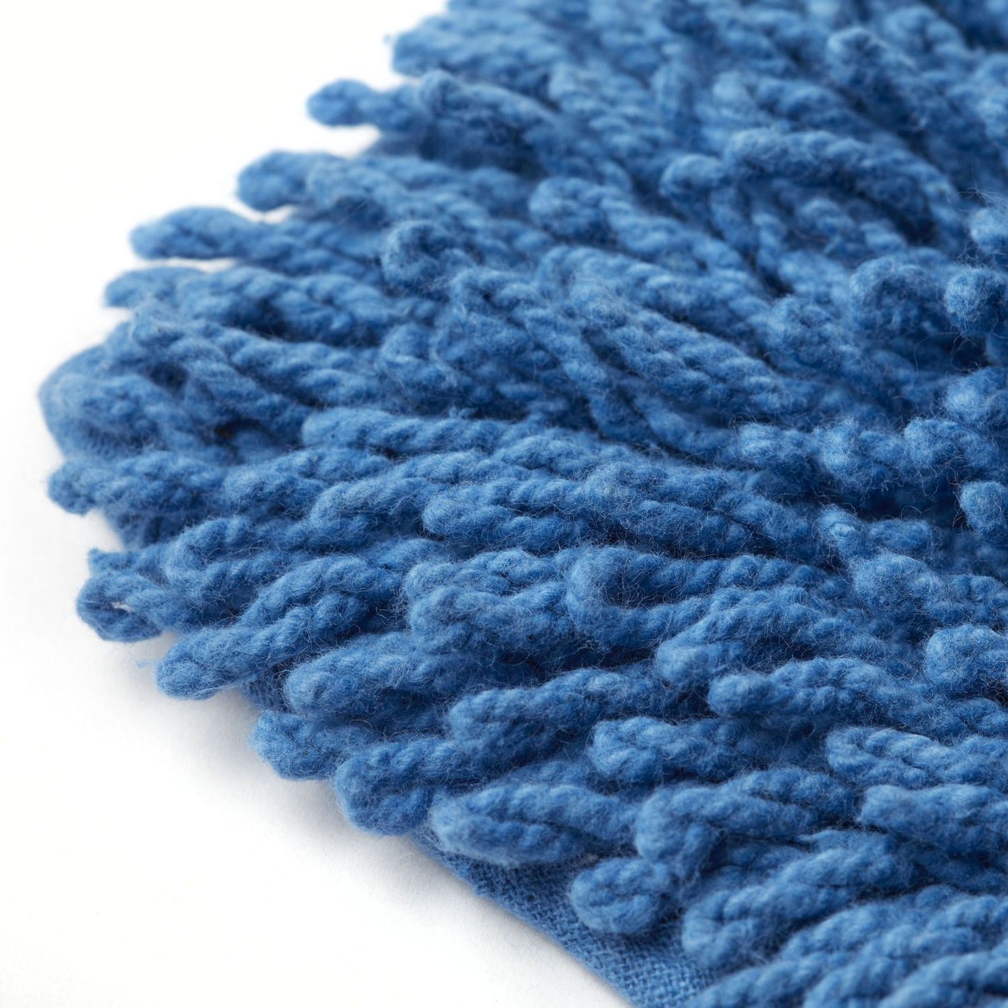 Tumble Twist Cobalt Blue Pure Cotton 2 Piece Bath Mat Set