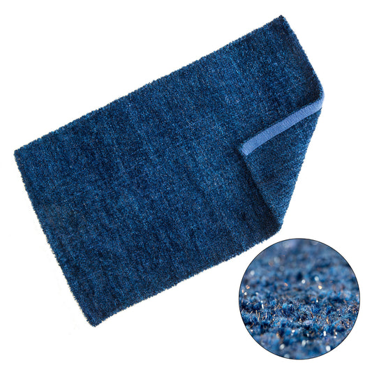 Twinkle Navy Blue Super Soft Luxury Bath Rug