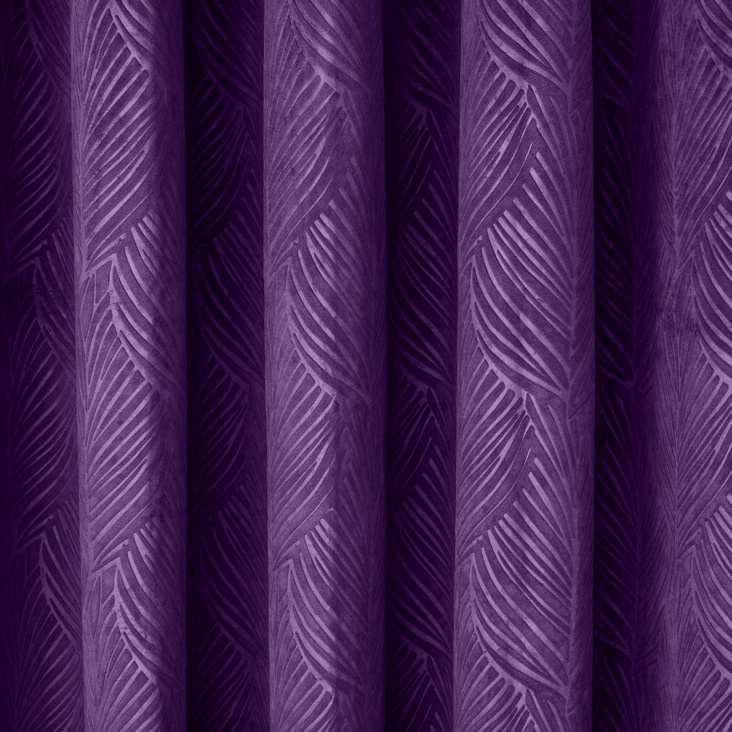 Twilight Amethyst Velvet Door Curtain
