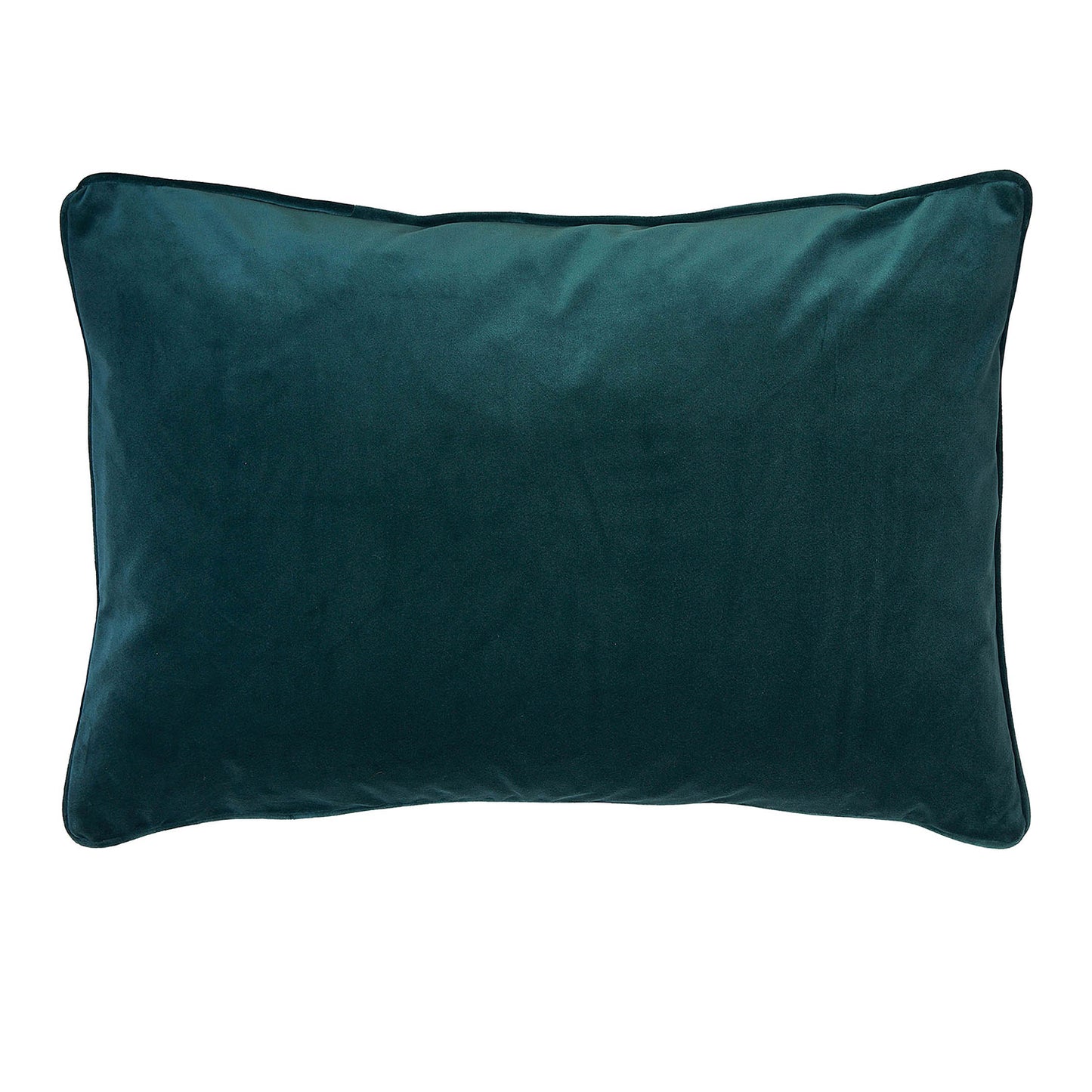 Clarissa Hulse Teasel Peacock Velvet Cushion (40cm x 60cm)