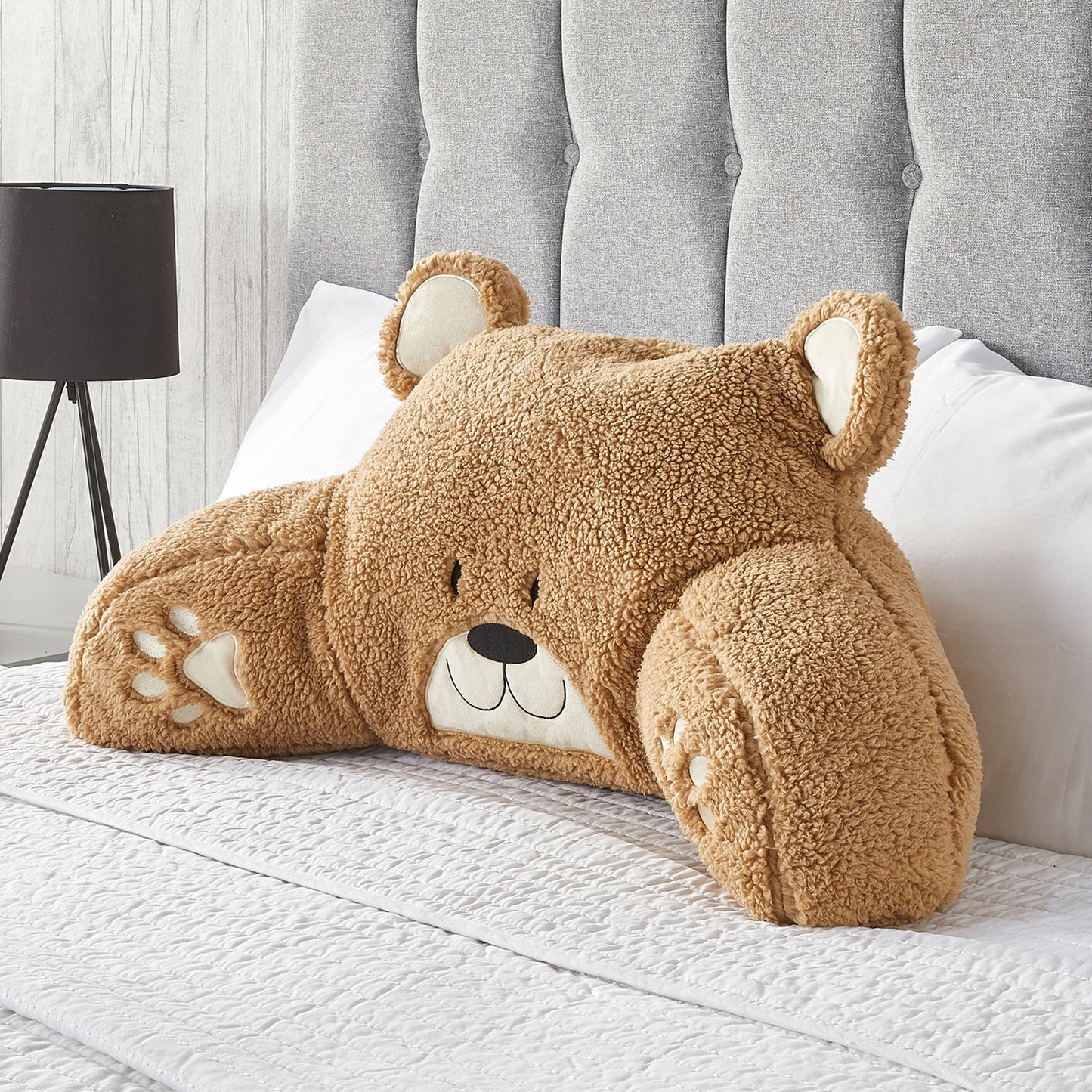 Teddy Bear Soft Fleece Kids Cuddle Cushion