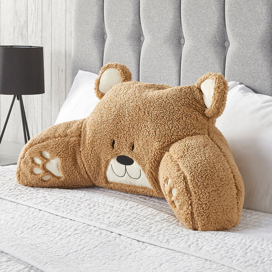 Teddy Bear Soft Fleece Kids Cuddle Cushion
