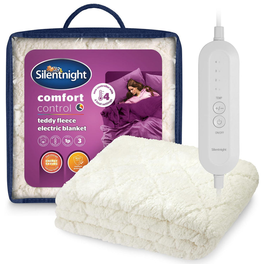 Silentnight Teddy Fleece Electric Blanket