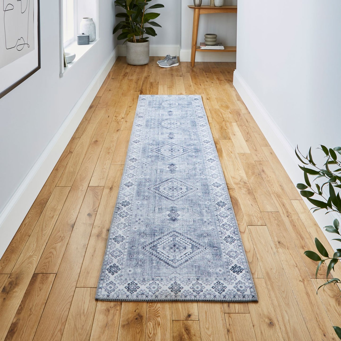 Topaz G4705 Silver Vintage Runner Rug