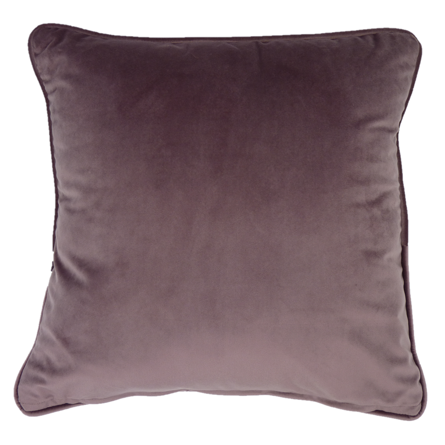 Toulon Mauve Botanical Velvet Cushion (45cm x 45cm)
