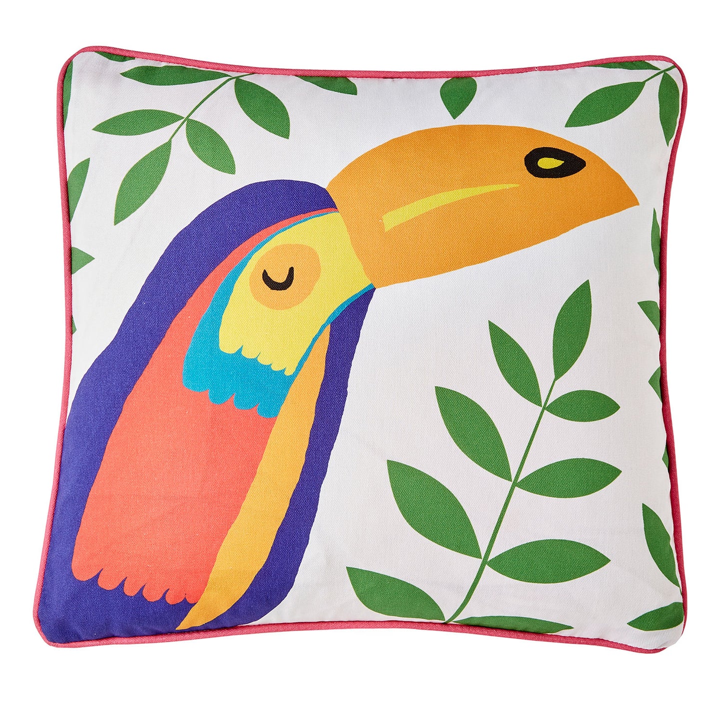 Tropical Flamingo Outdoor Cushion (43cm x 43cm)