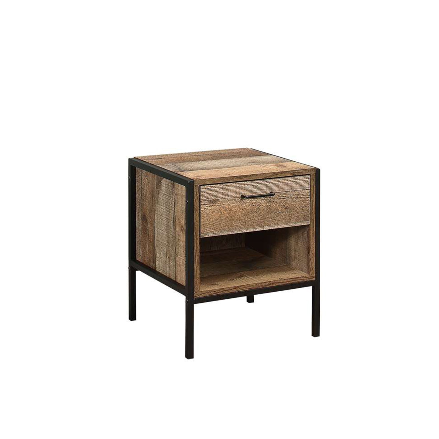 Urban Rustic 1 Drawer Bedside Table