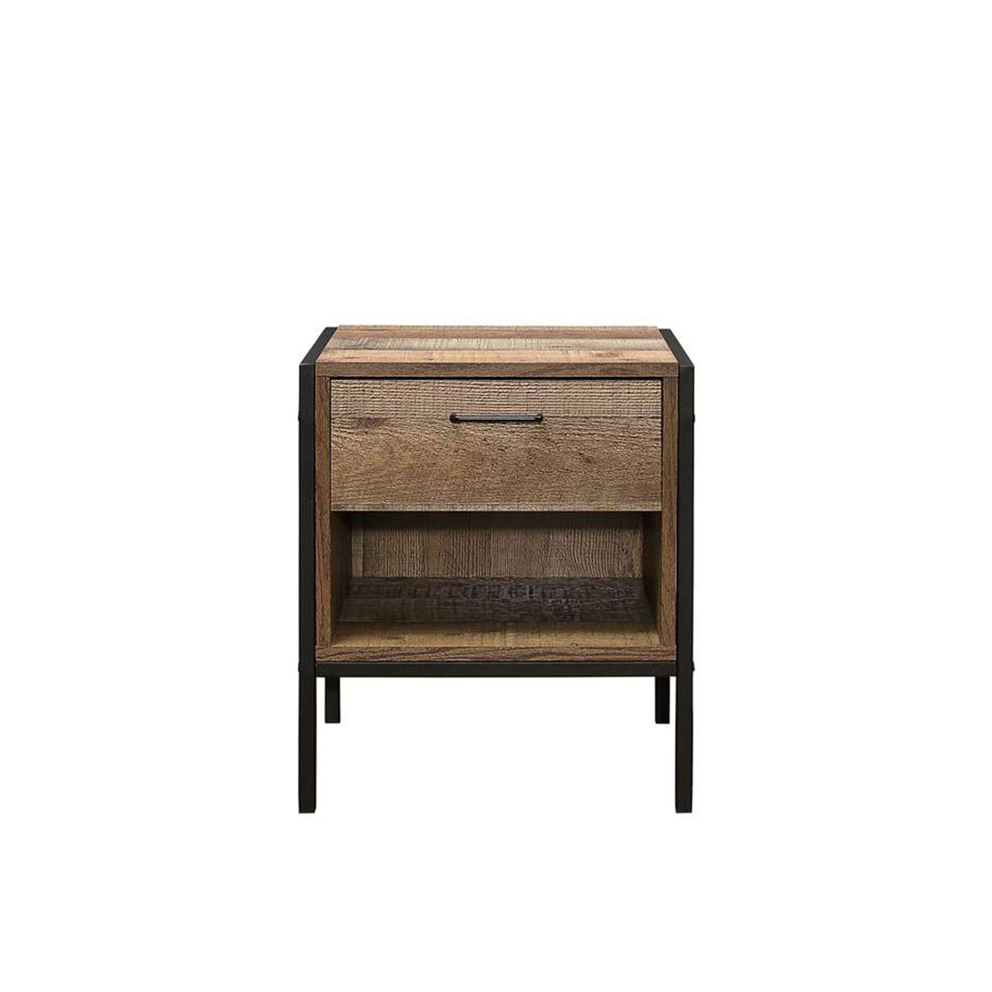 Urban Rustic 1 Drawer Bedside Table