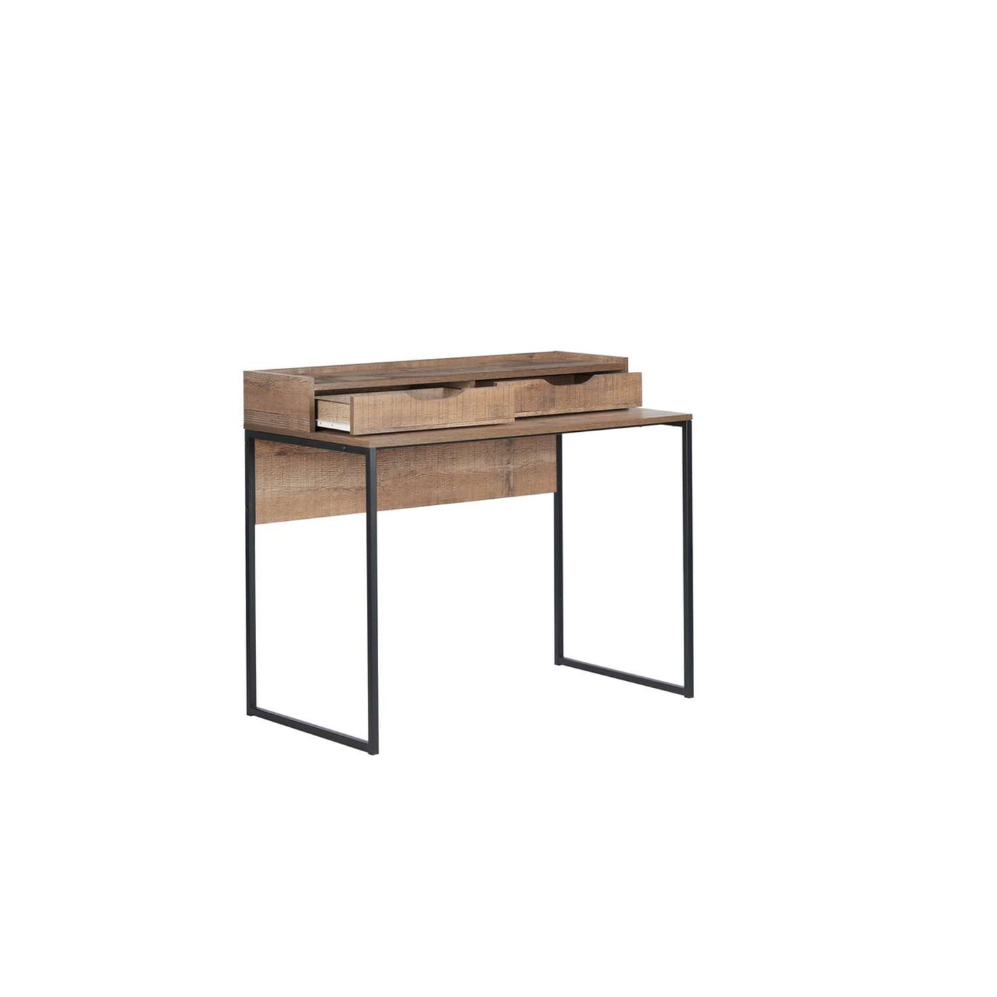 Urban Rustic 2 Drawer Office Desk