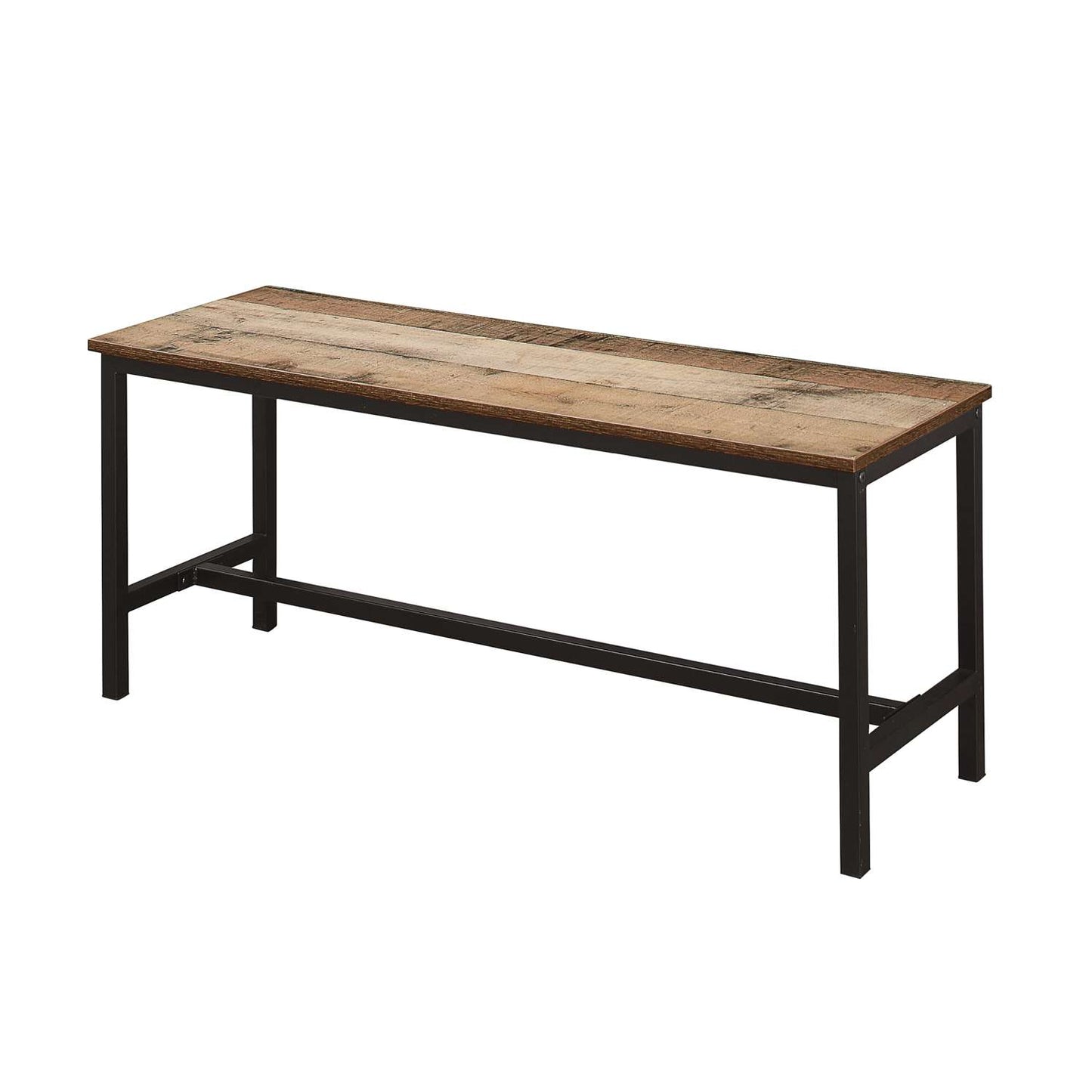 Urban Rustic Dining Table & Bench Set