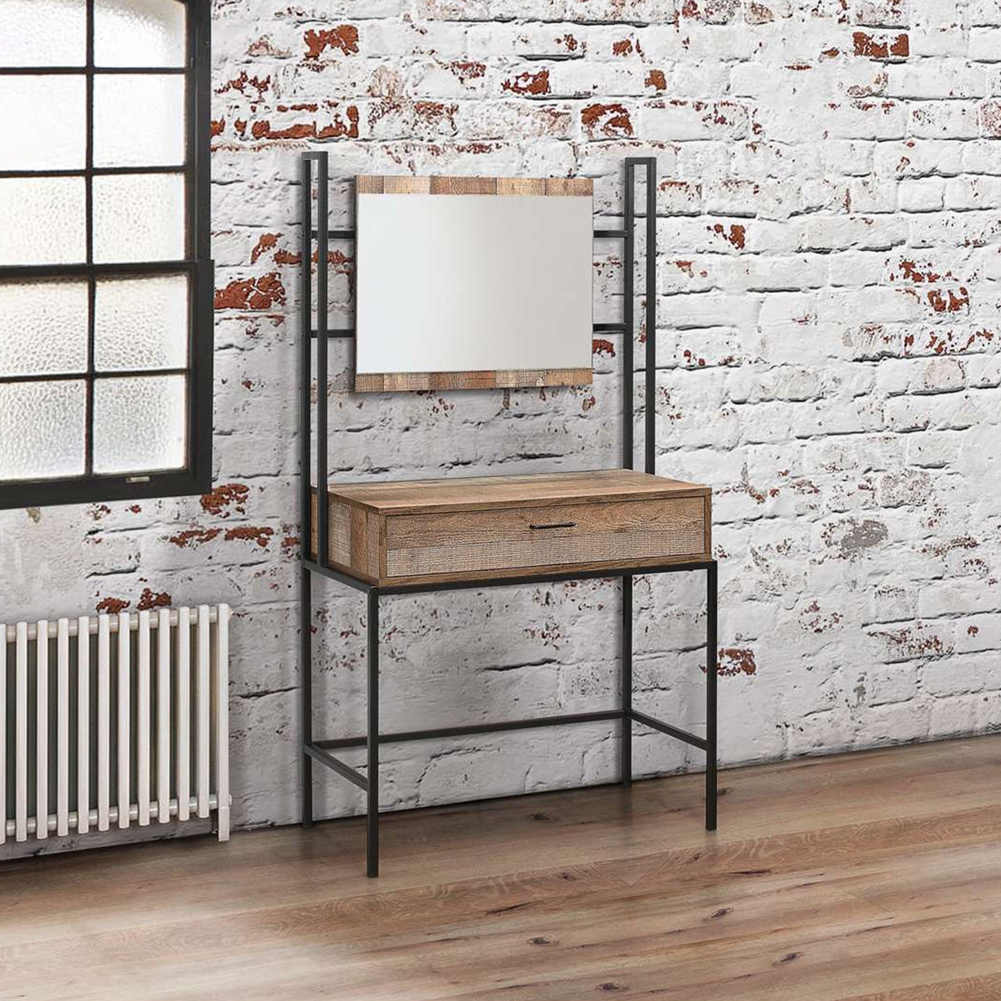 Urban Rustic Dressing Table & Mirror