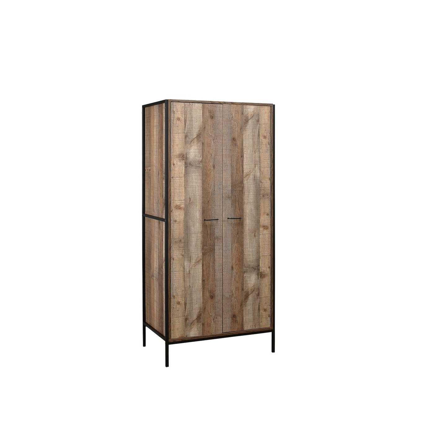 Urban Rustic 2 Door Wardrobe