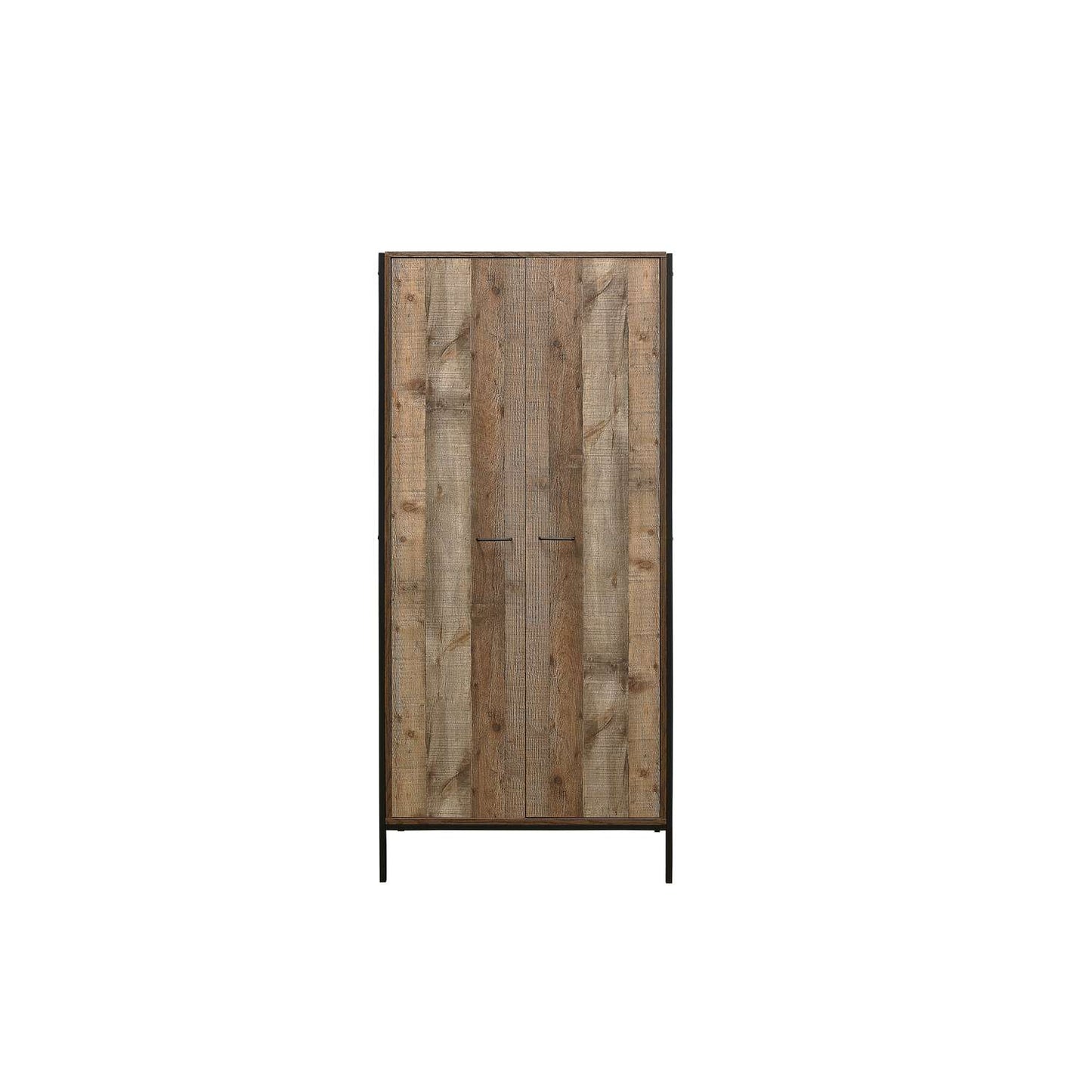 Urban Rustic 2 Door Wardrobe