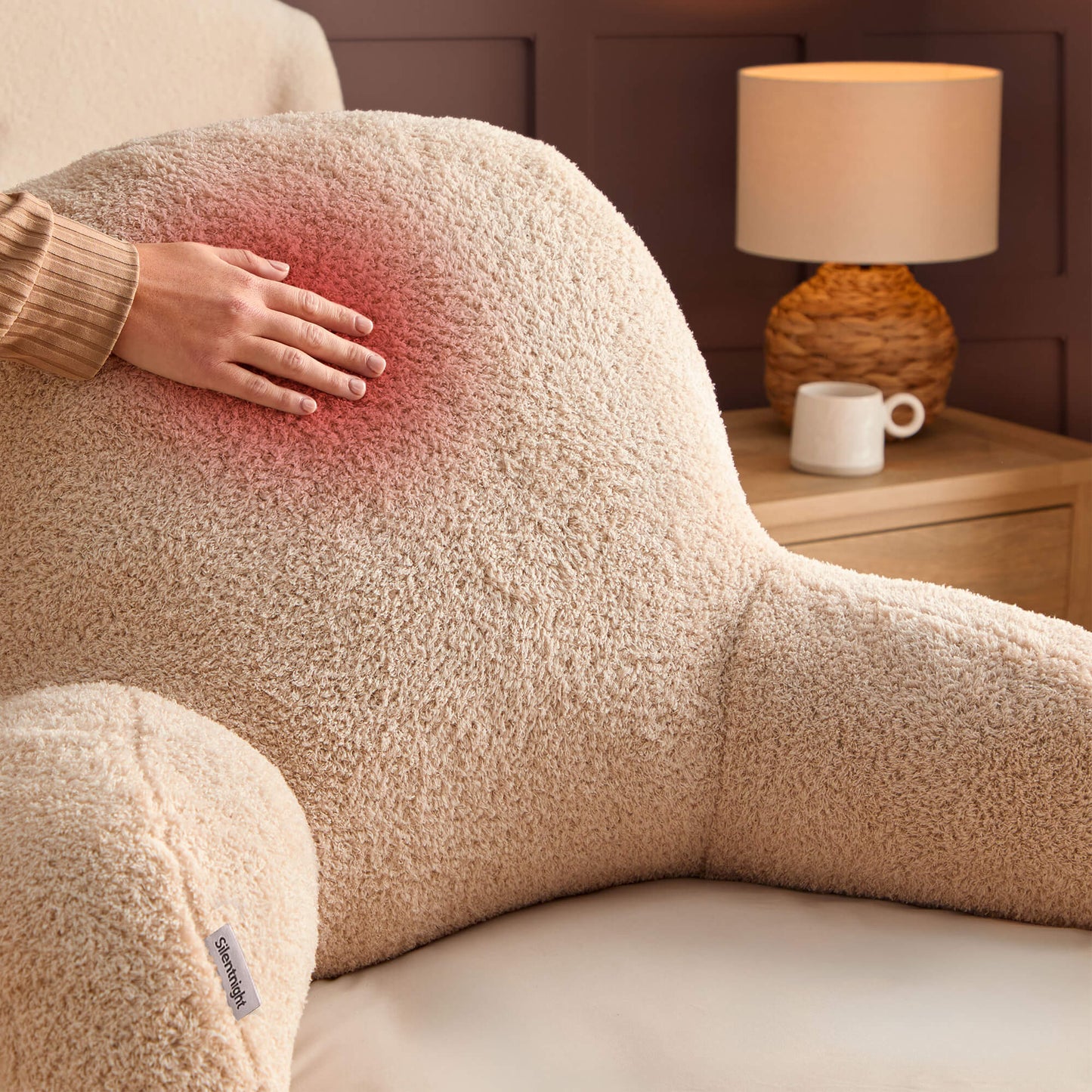 Silentnight USB Heated Cosy Cuddle Cushion