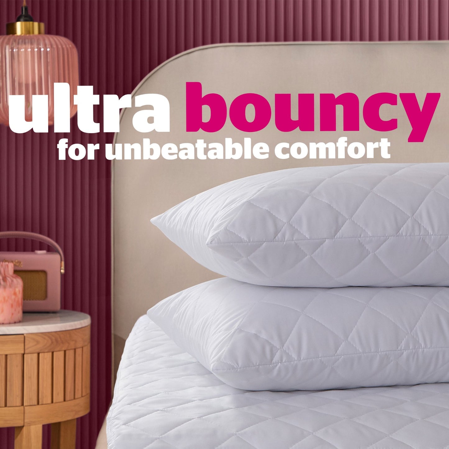 Silentnight Ultra Bounce Pillow Protector Pair