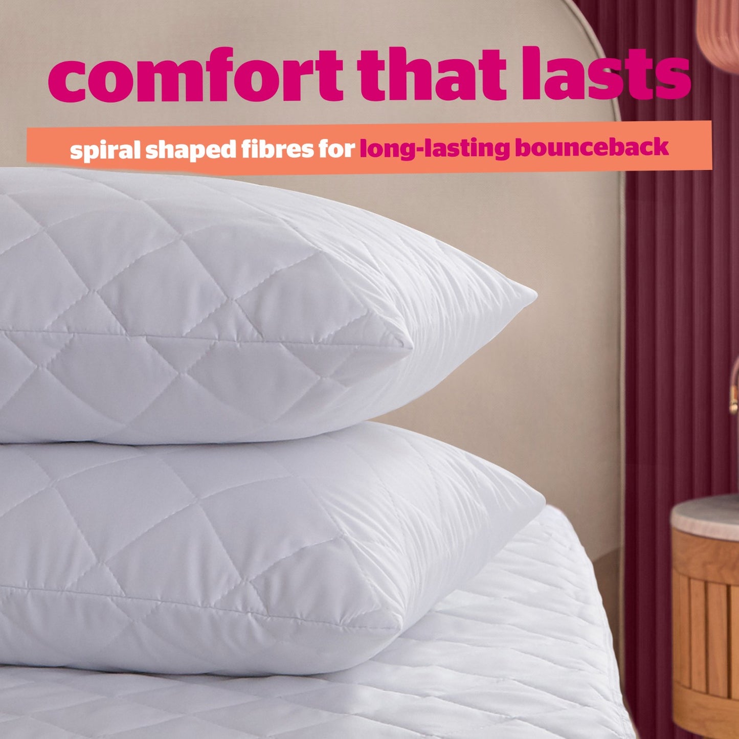 Silentnight Ultra Bounce Pillow Protector Pair