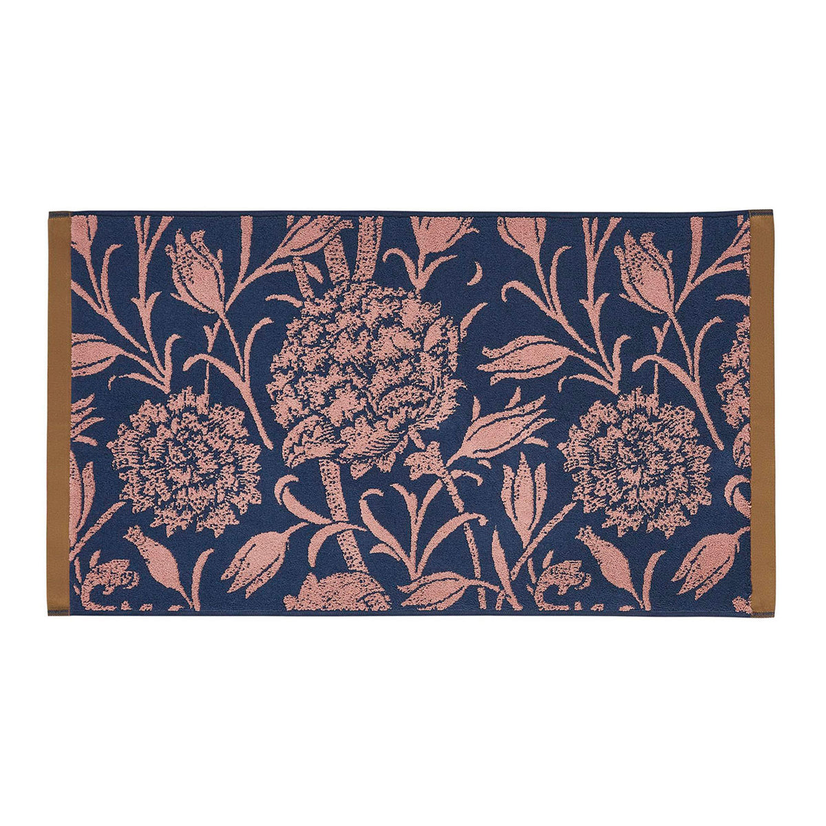 William Morris At Home Wild Tulip Copper Bath Mat