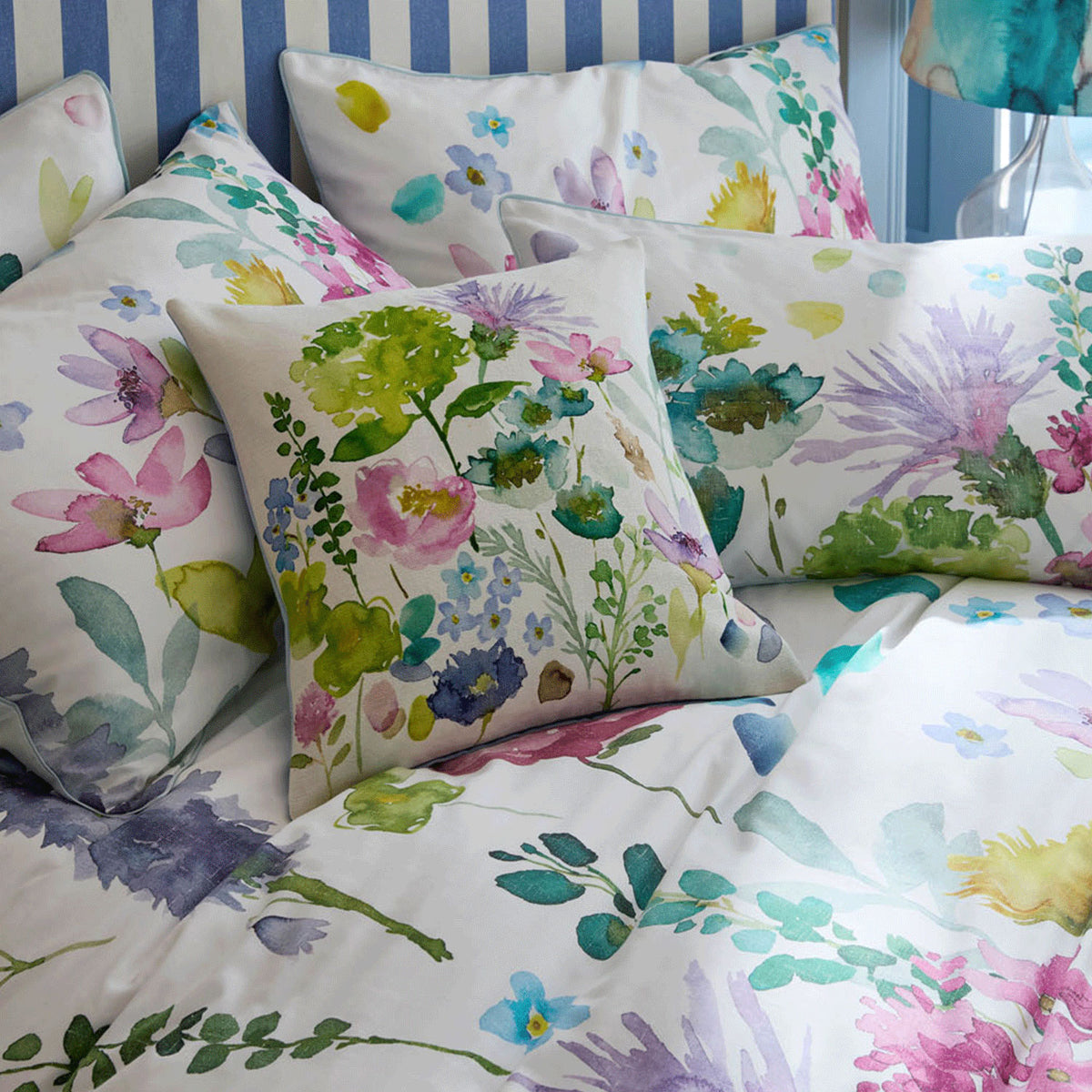 Bluebellgray Tetbury Spring Cushion
