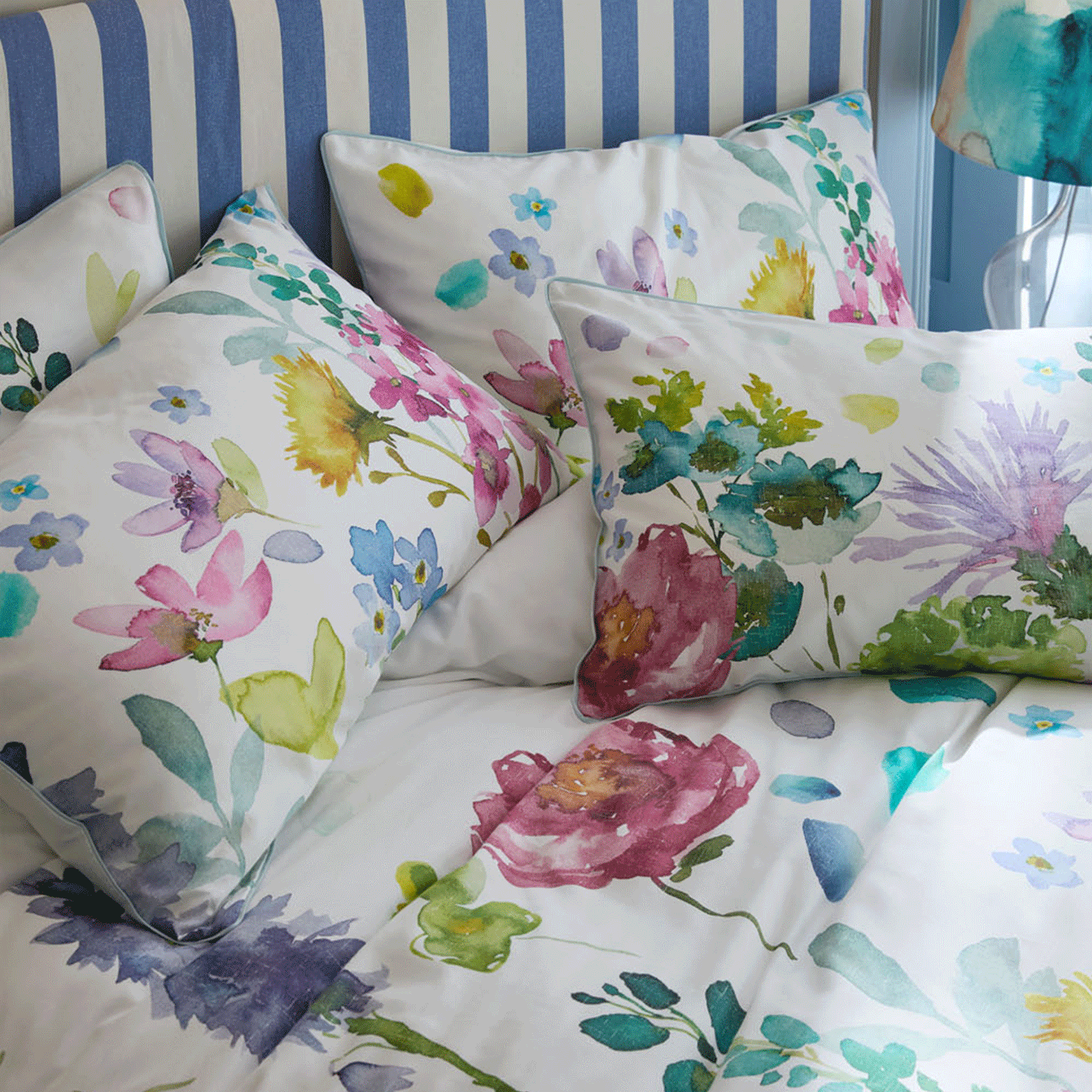 Bluebellgray Tetbury Spring Cotton Duvet Set