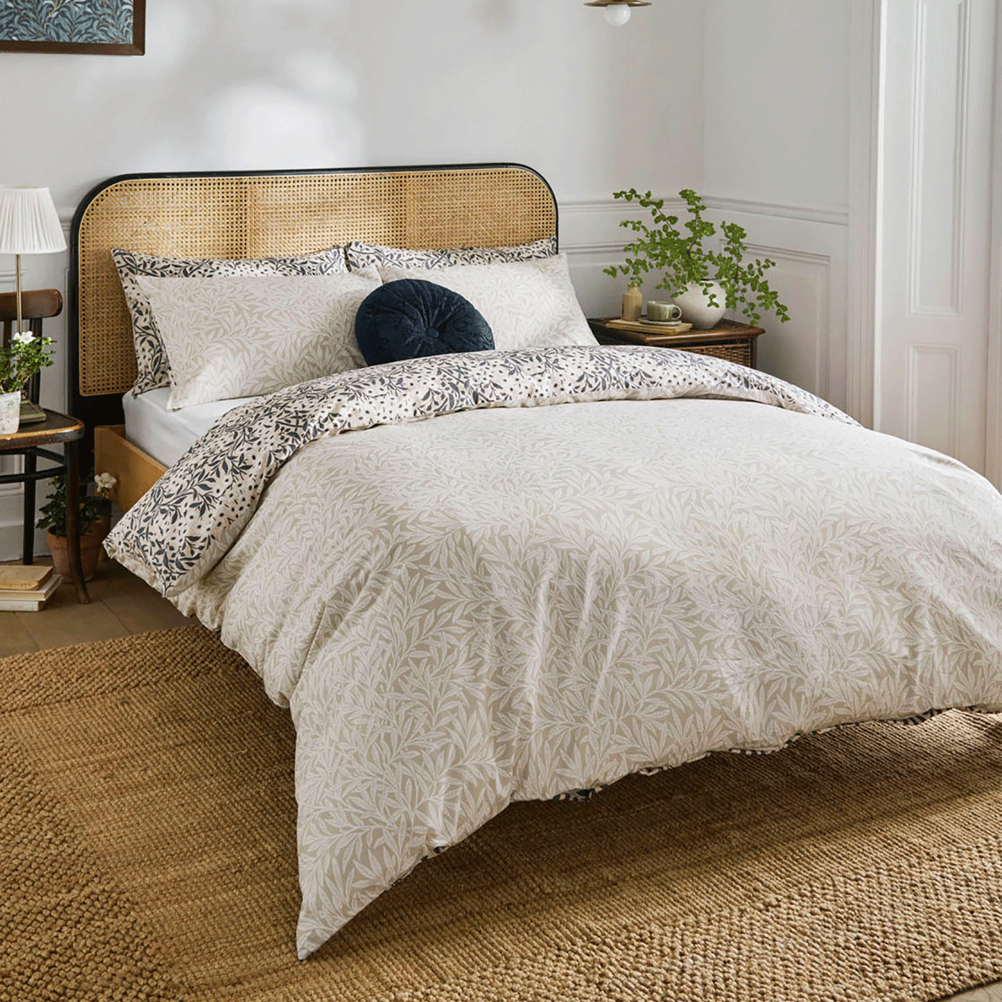 William Morris At Home Michaelmas Daisy Cotton Duvet Set