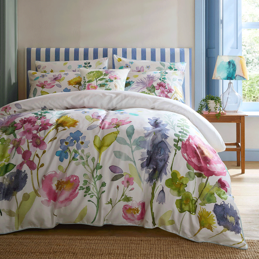 Bluebellgray Tetbury Spring Cotton Duvet Set