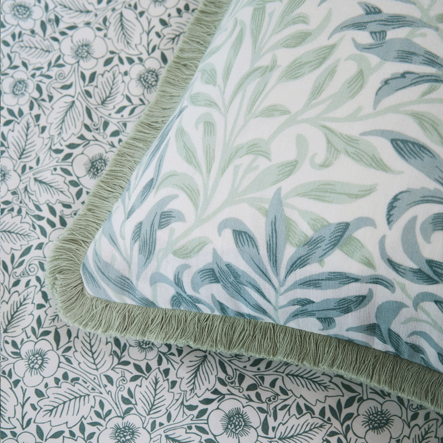 William Morris At Home Willow Bough Sage Standard Pillowcase (Pair)