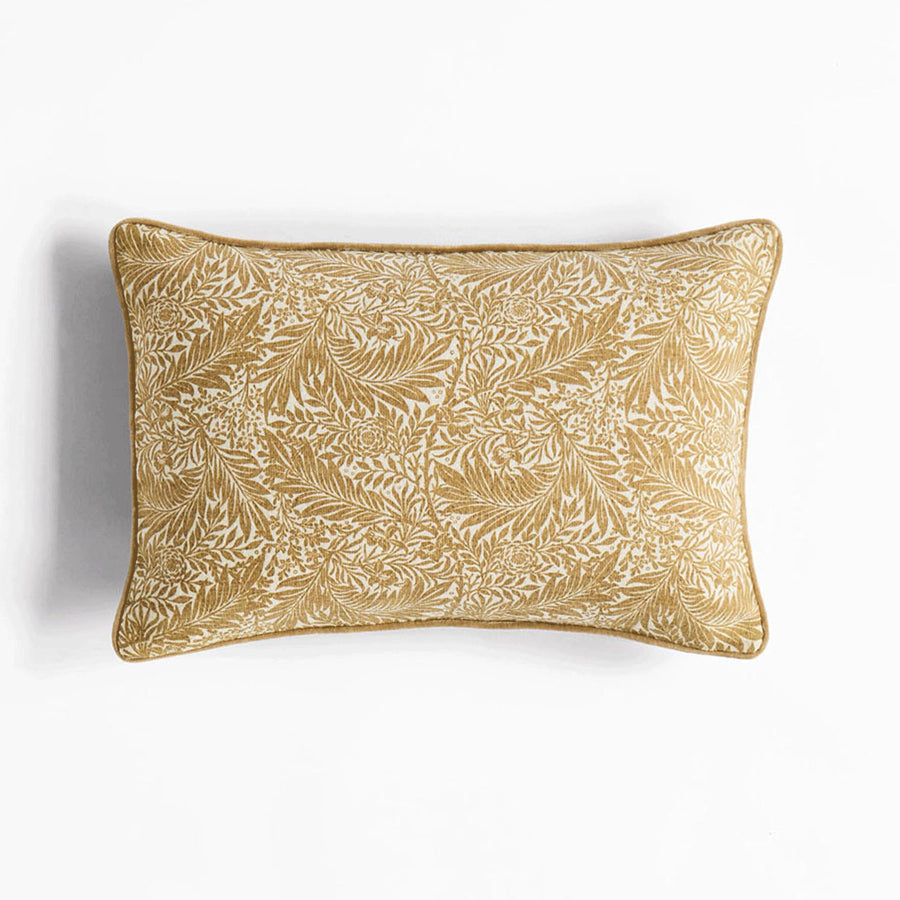 William Morris At Home Larkspur Hessian Natural Cushion (40cm x 60cm)