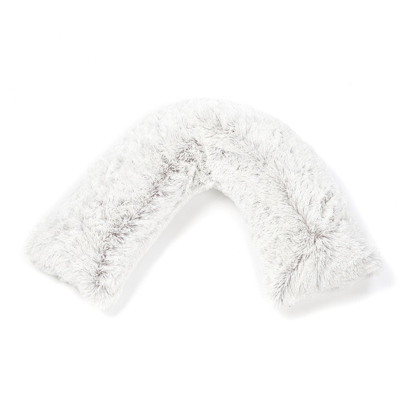 Long Hair Super Soft Grey V Shape Pillow