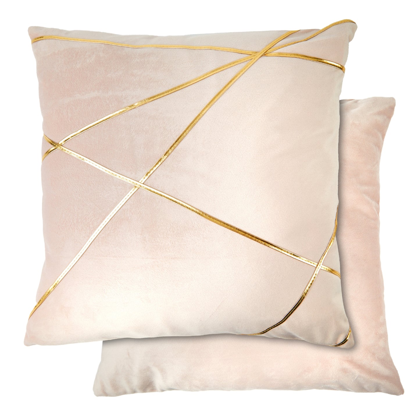 Vancouver Blush Pink Velvet Cushion Cover (Pair)