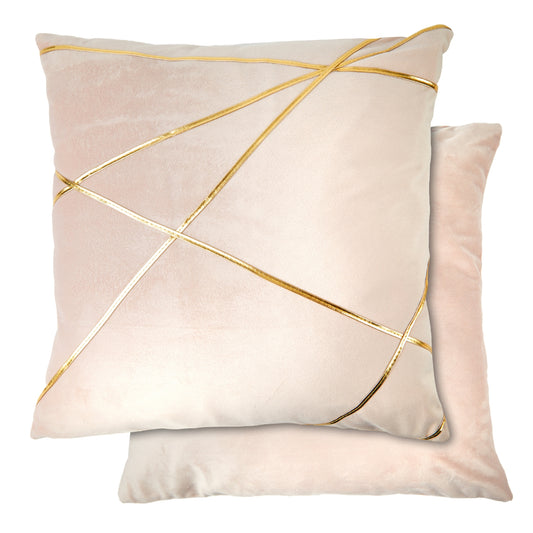 Vancouver Blush Pink Velvet Cushion Cover (Pair)