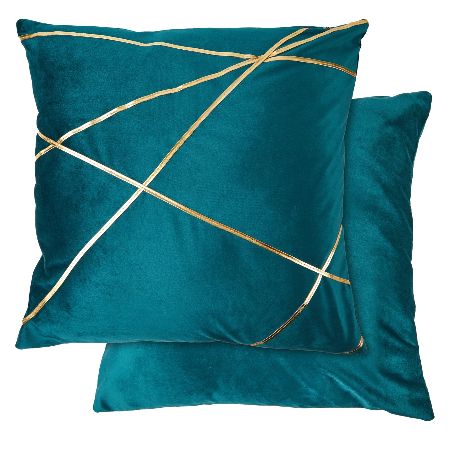Vancouver Emerald Velvet Cushion Cover (Pair)