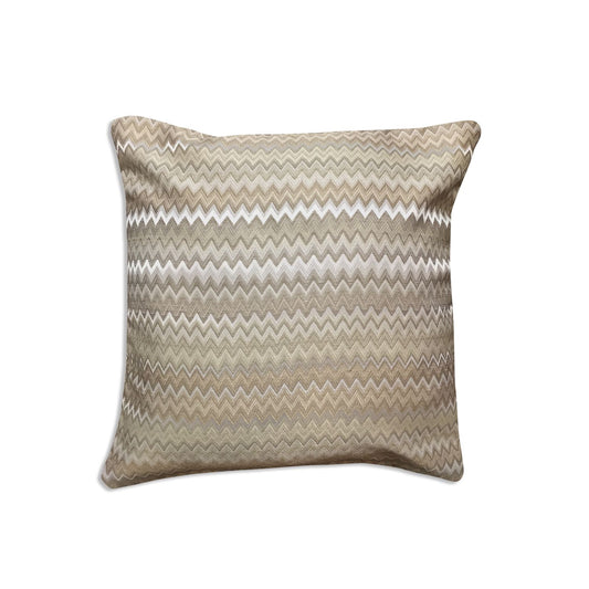 Venice Natural Jacquard Cushion Cover (Pair)