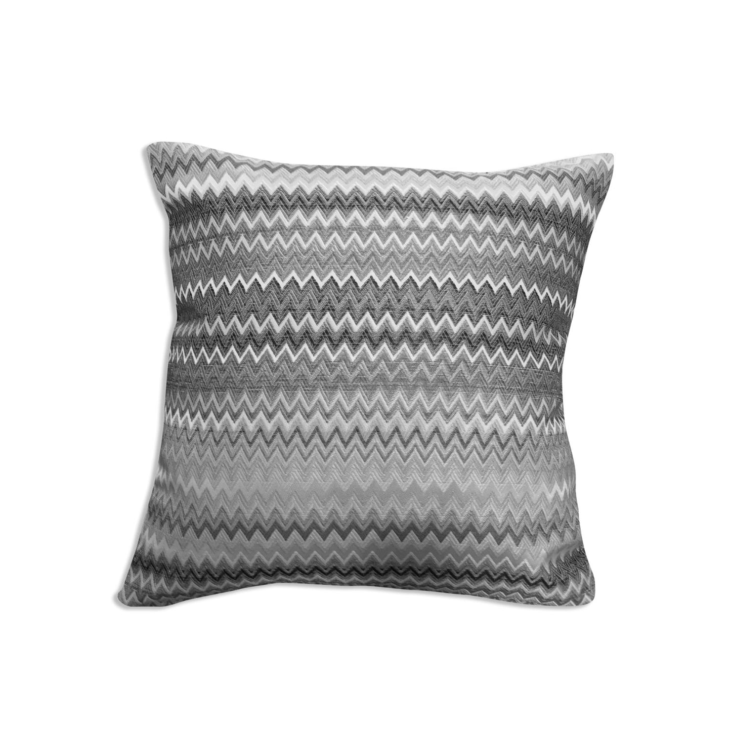 Venice Silver Jacquard Cushion Cover (Pair)