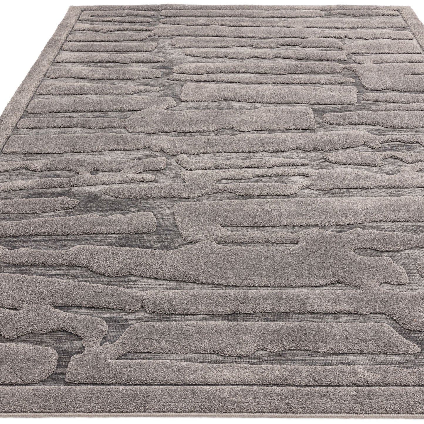Valley Charcoal Path Rug