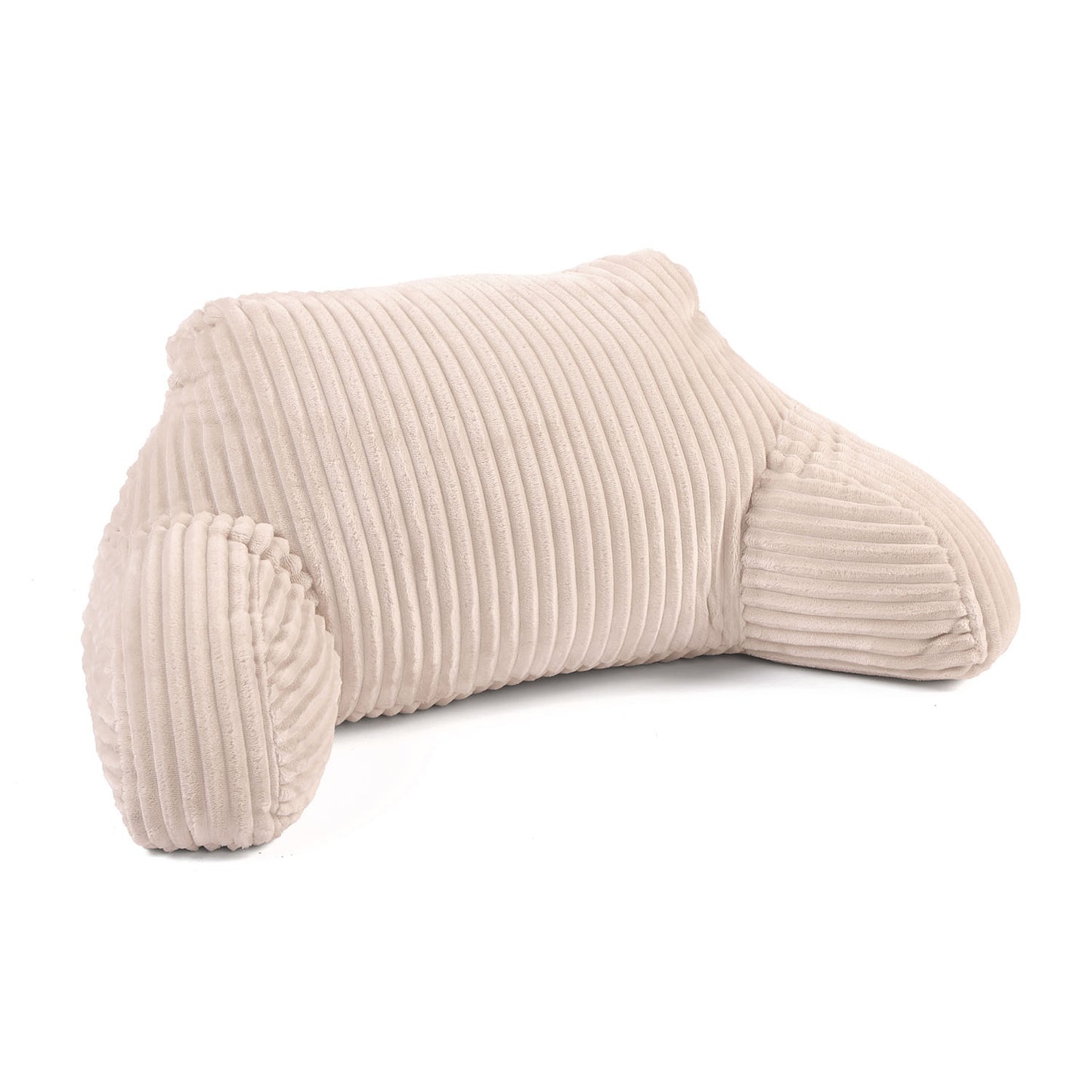 Velvet Cord Fleece Natural Cuddle Cushion
