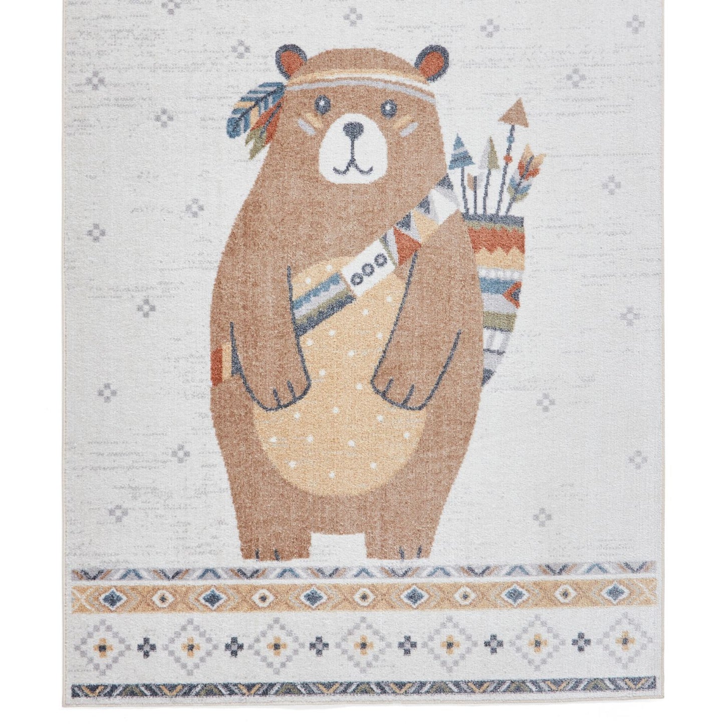 Vida Kids Bear Recycled Rug