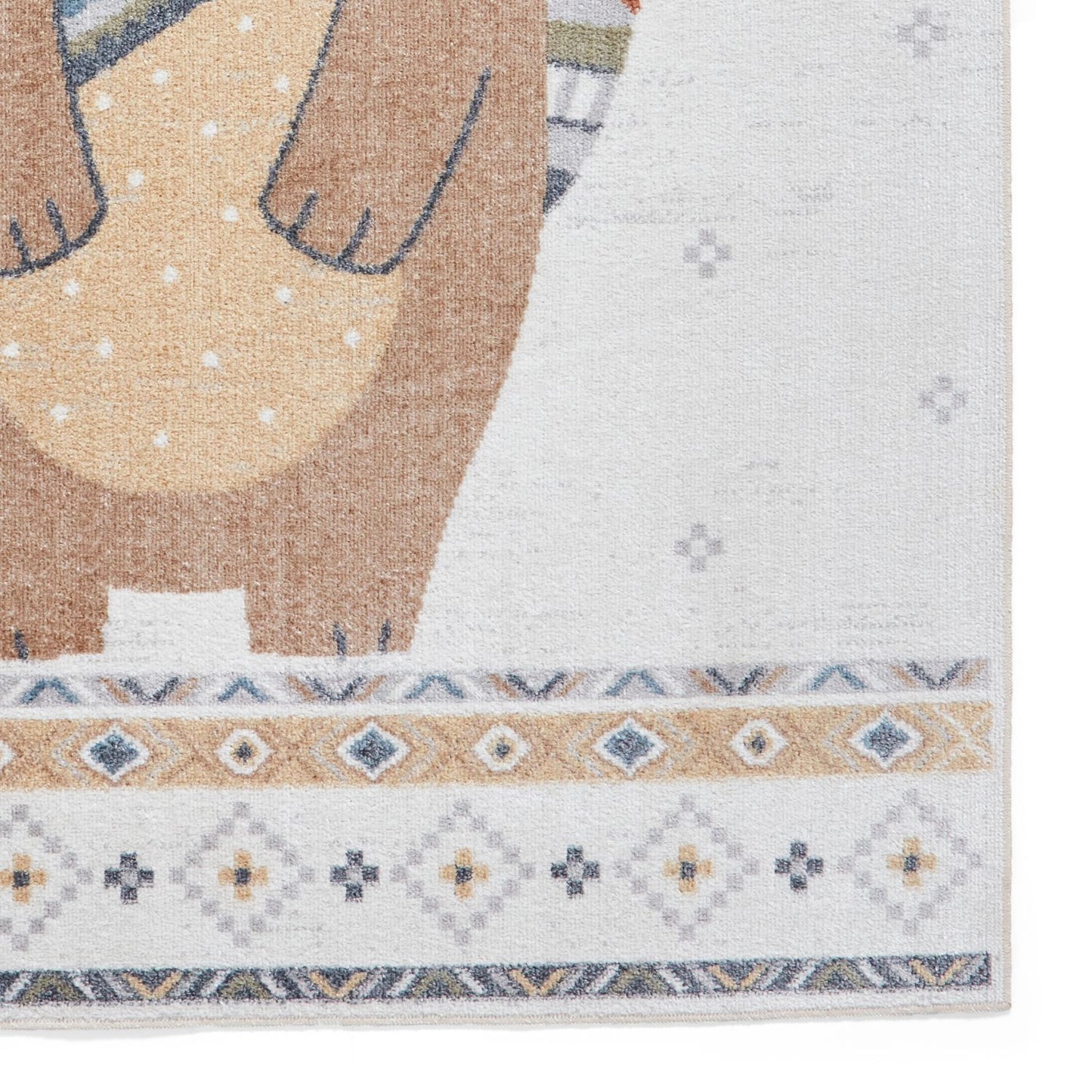 Vida Kids Bear Recycled Rug