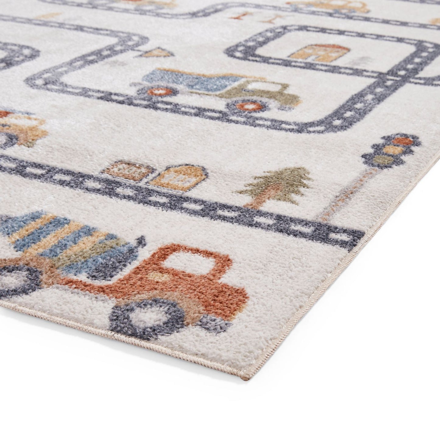 Vida Kids Road Map Recycled Rug