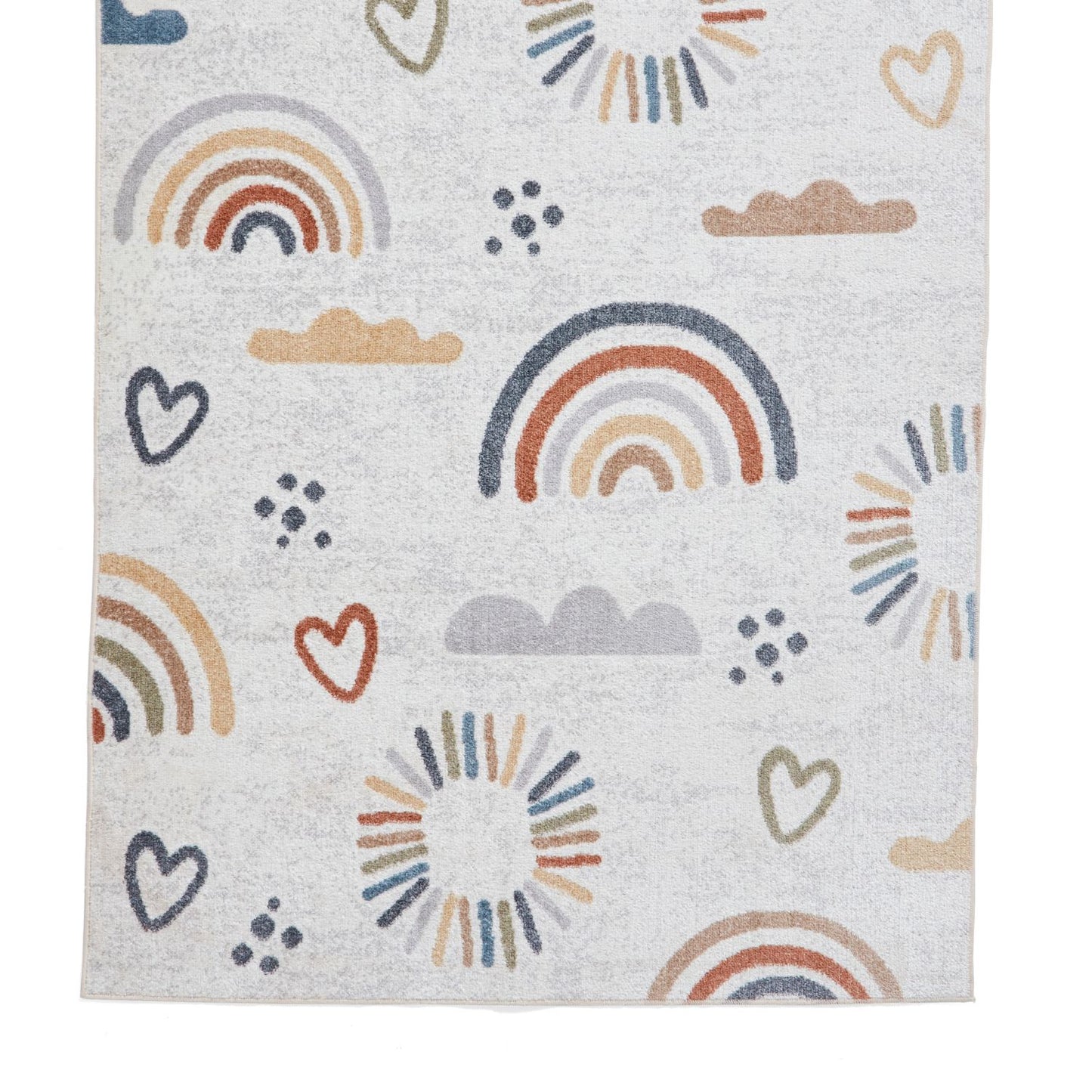 Vida Kids Rainbow Sun Recycled Rug