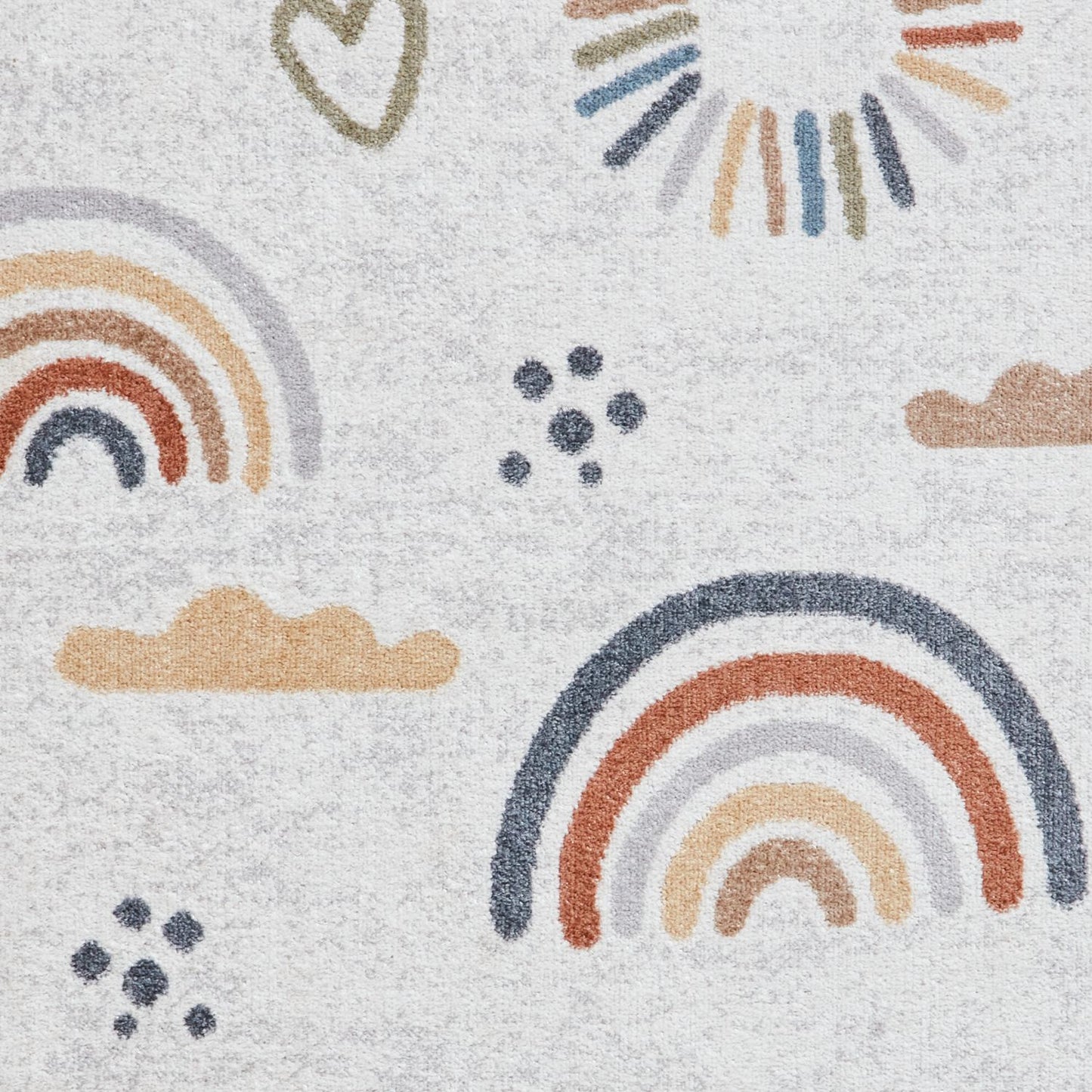 Vida Kids Rainbow Sun Recycled Rug