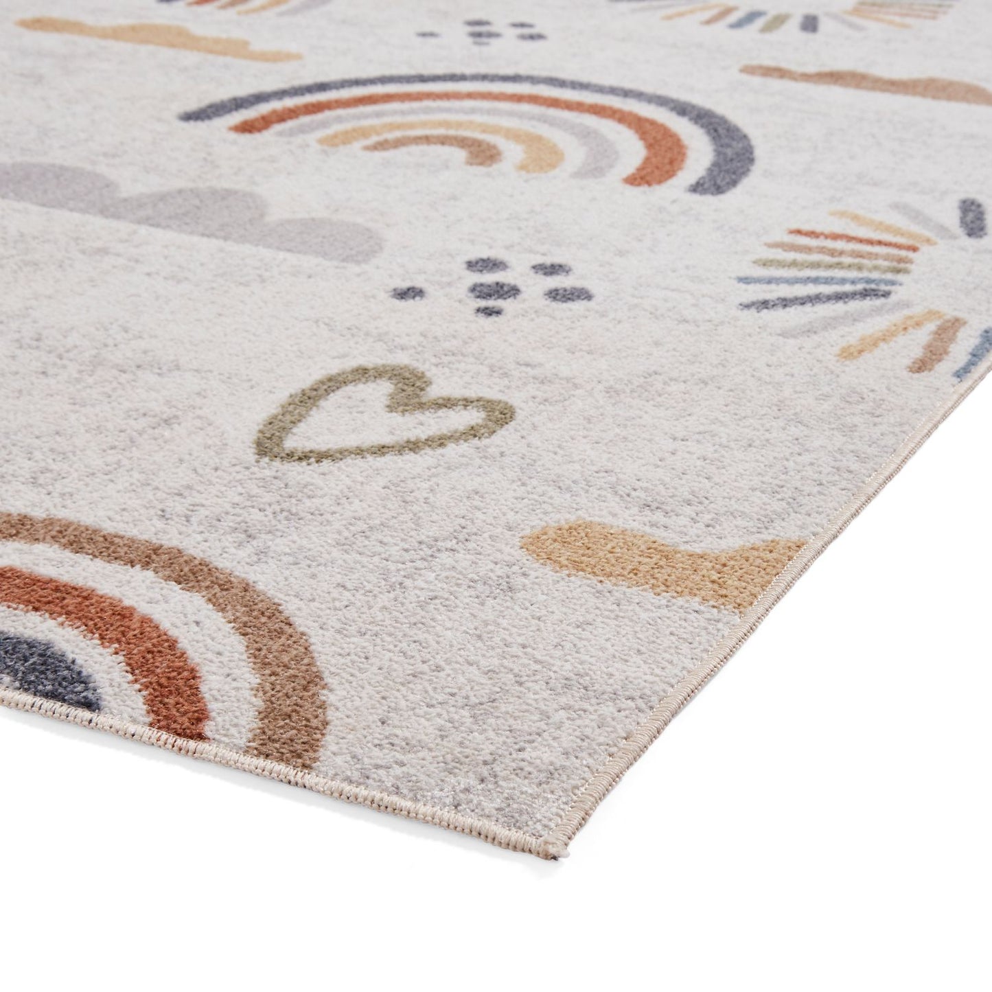 Vida Kids Rainbow Sun Recycled Rug