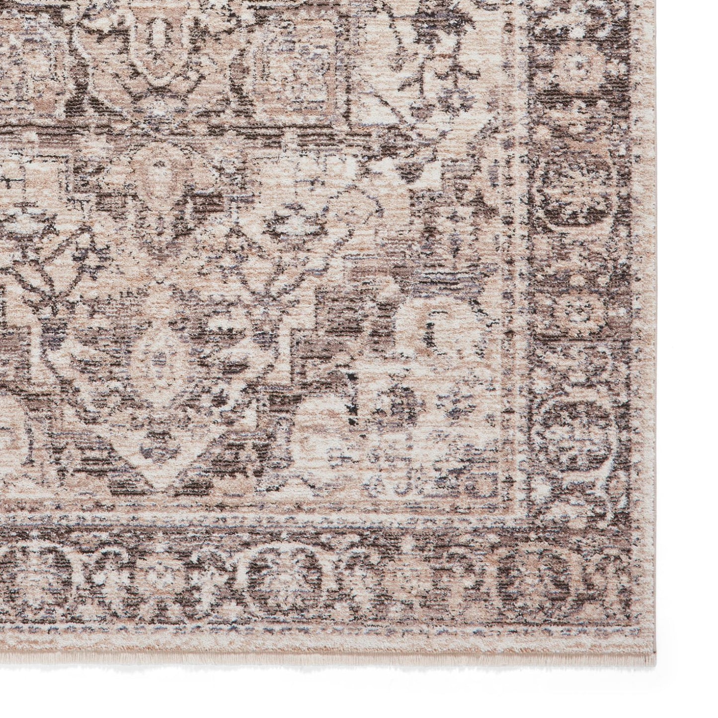 Vintage 35018 Grey Traditional Rug