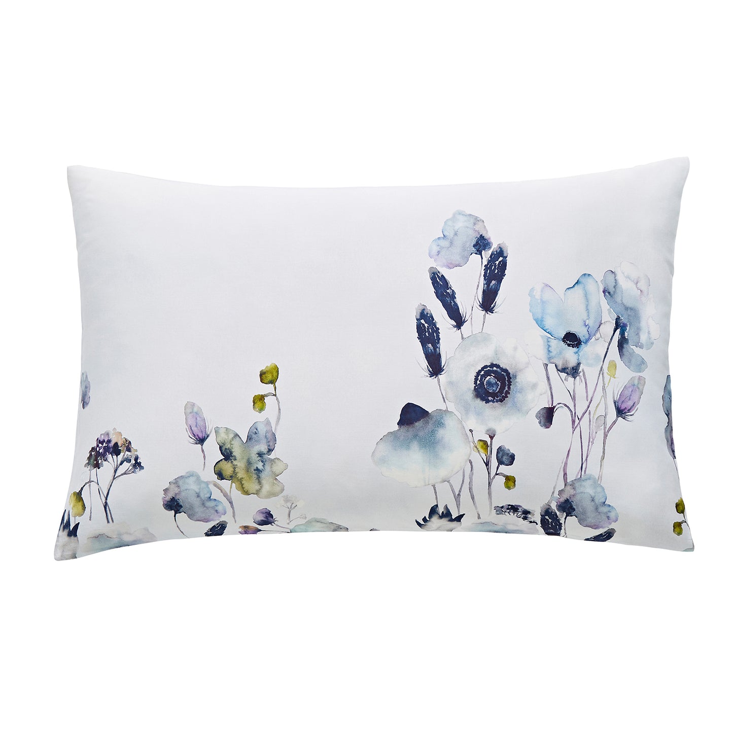 Voyage Hibbertia Blue Housewife Pillowcase Pair