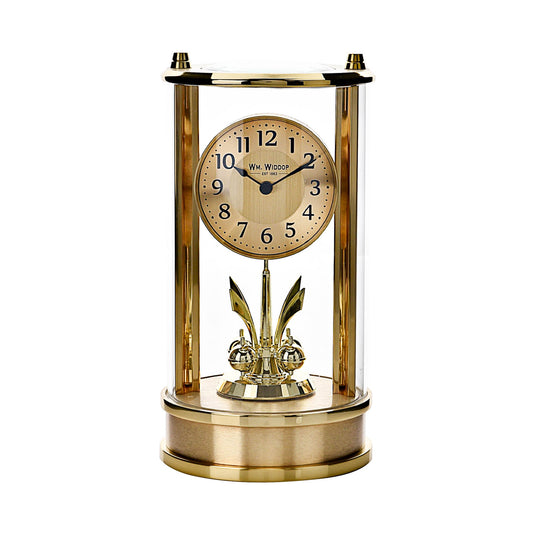 Traditional Gold Mantel Clock