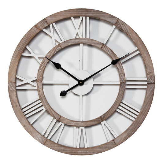Shabby Chic Cut Out Dial Wall Clock