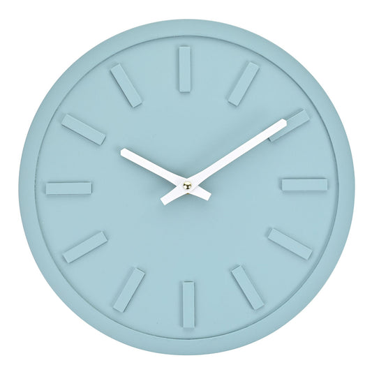 Interval Minimalist Teal Wall Clock