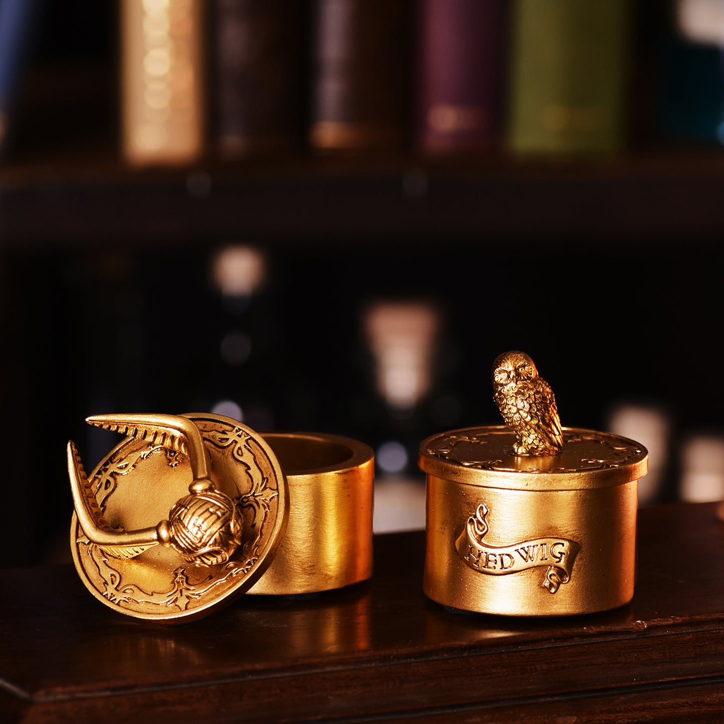 Harry Potter Alumni Golden Snitch Trinket Box