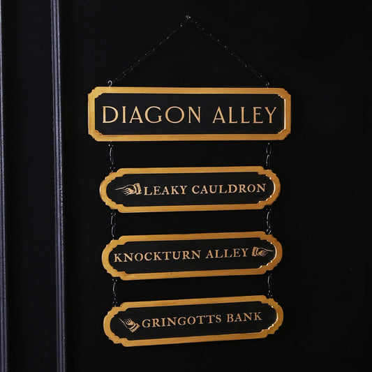 Harry Potter Diagon Alley Hanging Sign